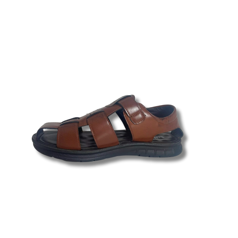 Sandalia confort hombre brown-9029 (2)