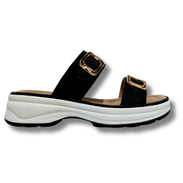 Sandalia negra sunsea shoes