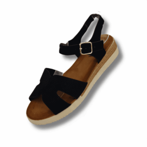 Sandalias De Cuña Con Cinta Frontal