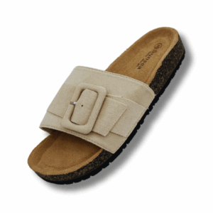 Sandalias De Hebilla Y Suela Confort Verano Mujer