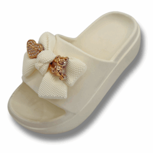 Sandalias De Verano Con Llavero De Oso Suela Gruesa Antideslizantes