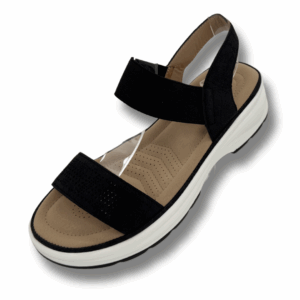 Sandalias Ortopedicas Plana Con Banda Elástica De Mujer Estilo Cómodo Y Elegante
