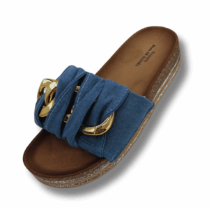 Sandalias Planas Con Diseño Vaquero Con La Suela  Antideslizantes Para Verano De Mujer