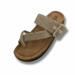Sandalias Plana de Dedo Mujer