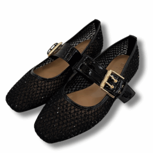 Bailarinas De Puntera Cuadrada Transpirablies